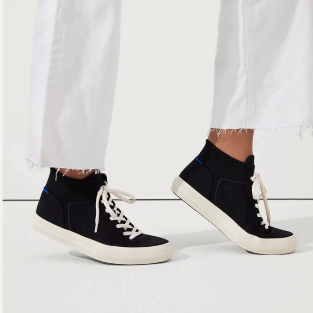 Rothy’s Black Hi Top Sneakers